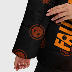 Куртка зимняя женская FALL GUYS HALF-LIFE ФОЛ ГАЙС, цвет: 3D-черный — фото 2