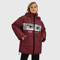 Куртка зимняя женская Hunter x Hunter, цвет: 3D-красный — фото 2
