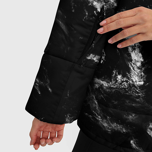 Женская зимняя куртка ХВОСТ ФЕИ / 3D-Черный – фото 5