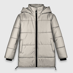 Куртка зимняя женская Радуга v2 - бежевый, цвет: 3D-черный
