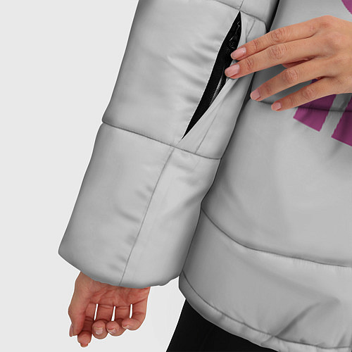 Женская зимняя куртка Я, конечно, не совершенство / 3D-Черный – фото 5