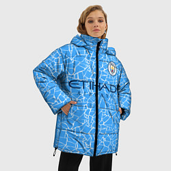 Куртка зимняя женская Кевин Де Брёйне 2021 Форма, цвет: 3D-черный — фото 2