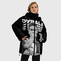 Куртка зимняя женская Paulo Dybala, цвет: 3D-светло-серый — фото 2