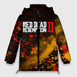 Куртка зимняя женская RED DEAD REDEMPTION 2, цвет: 3D-черный