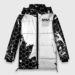 Куртка зимняя женская NASA, цвет: 3D-черный