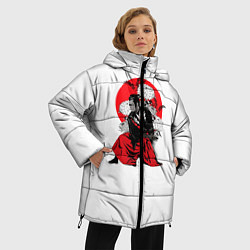 Куртка зимняя женская Япония, цвет: 3D-красный — фото 2