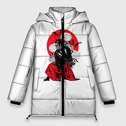 Куртка зимняя женская Япония, цвет: 3D-красный