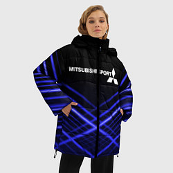 Куртка зимняя женская MITSUBISHI, цвет: 3D-черный — фото 2