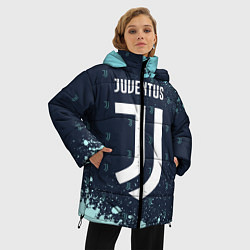 Куртка зимняя женская JUVENTUS ЮВЕНТУС, цвет: 3D-черный — фото 2