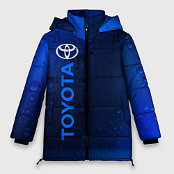 Куртка зимняя женская TOYOTA ТОЙОТА, цвет: 3D-светло-серый