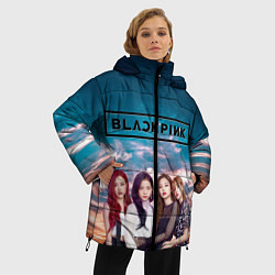 Куртка зимняя женская BlackPink, цвет: 3D-красный — фото 2