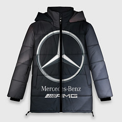 Куртка зимняя женская MERCEDES МЕРСЕДЕС, цвет: 3D-черный