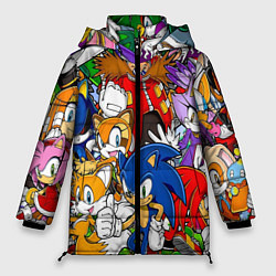 Куртка зимняя женская Sonic, цвет: 3D-красный