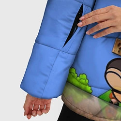 Куртка зимняя женская Mario, цвет: 3D-черный — фото 2