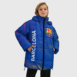 Куртка зимняя женская BARCELONA БАРСЕЛОНА, цвет: 3D-черный — фото 2