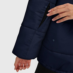Куртка зимняя женская Ночное небо, цвет: 3D-черный — фото 2