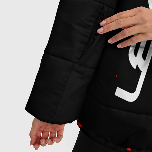 Женская зимняя куртка LEXUS ЛЕКСУС / 3D-Черный – фото 5