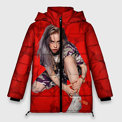 Куртка зимняя женская Billie Eilish Билли Айлиш, цвет: 3D-черный