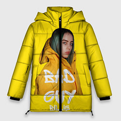 Куртка зимняя женская Billie Eilish Билли Айлиш, цвет: 3D-черный