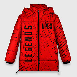 Куртка зимняя женская APEX LEGENDS АПЕКС ЛЕГЕНД, цвет: 3D-черный