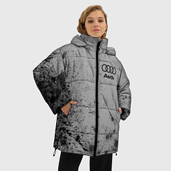 Куртка зимняя женская AUDI АУДИ, цвет: 3D-черный — фото 2