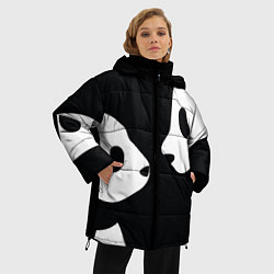 Куртка зимняя женская Panda, цвет: 3D-черный — фото 2