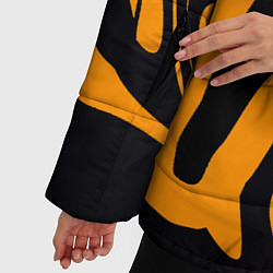 Куртка зимняя женская Кот- мем, цвет: 3D-черный — фото 2