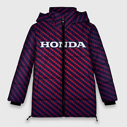 Куртка зимняя женская HONDA ХОНДА, цвет: 3D-черный