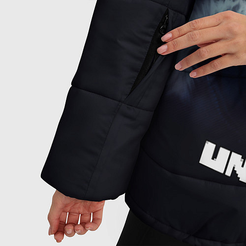 Женская зимняя куртка UNDERTALE / 3D-Черный – фото 5