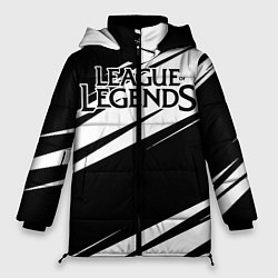 Куртка зимняя женская League of Legends, цвет: 3D-светло-серый