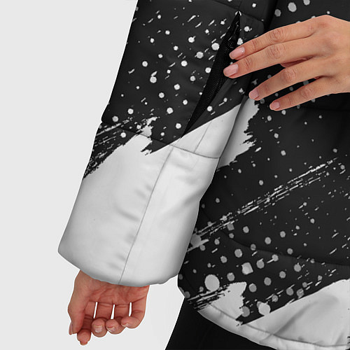 Женская зимняя куртка MARILYN MANSON М МЭНСОН / 3D-Черный – фото 5