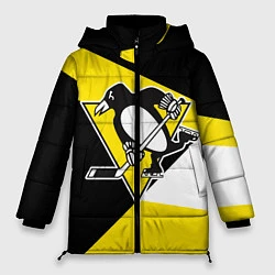 Куртка зимняя женская Pittsburgh Penguins Exclusive, цвет: 3D-черный