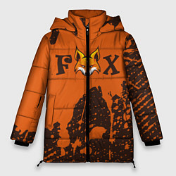 Куртка зимняя женская FOX, цвет: 3D-черный