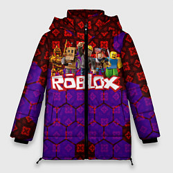 Куртка зимняя женская Roblox Роблокс, цвет: 3D-черный