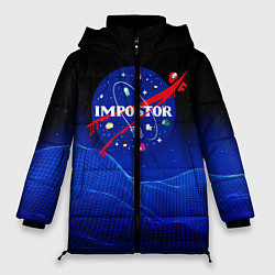 Куртка зимняя женская IMPOSTOR NASA, цвет: 3D-черный