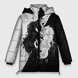 Куртка зимняя женская ИньЯнь, цвет: 3D-черный