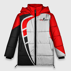 Куртка зимняя женская CS GO, цвет: 3D-черный