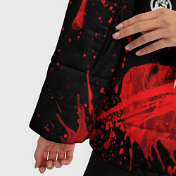 Куртка зимняя женская Khabib, цвет: 3D-черный — фото 2