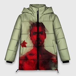 Куртка зимняя женская Макс Барских: Вспоминать, цвет: 3D-черный