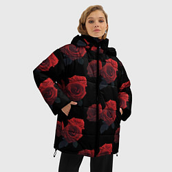 Куртка зимняя женская Роза, цвет: 3D-черный — фото 2