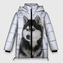 Куртка зимняя женская ХАСКИ, цвет: 3D-черный