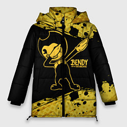 Куртка зимняя женская BENDY AND THE INK MACHINE, цвет: 3D-светло-серый