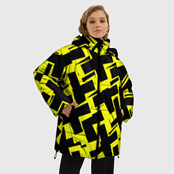 Куртка зимняя женская Background, цвет: 3D-черный — фото 2
