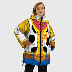 Куртка зимняя женская Шериф Вуди, цвет: 3D-черный — фото 2