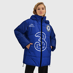 Куртка зимняя женская CHELSEA домашняя сезон 2021 цвета 3D-черный — фото 2