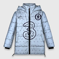 Куртка зимняя женская CHELSEA выездная сезон 2021, цвет: 3D-черный