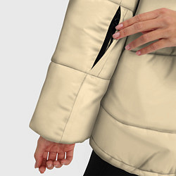 Куртка зимняя женская Котик, цвет: 3D-черный — фото 2