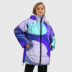 Куртка зимняя женская Blue lake, цвет: 3D-черный — фото 2