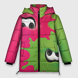 Куртка зимняя женская Splatoon, цвет: 3D-черный