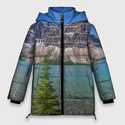 Куртка зимняя женская Горное озеро, цвет: 3D-черный